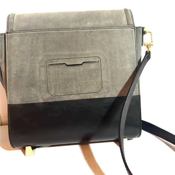 Alexandra wang Gray suede crossbody handbag - Picture 7 of 9